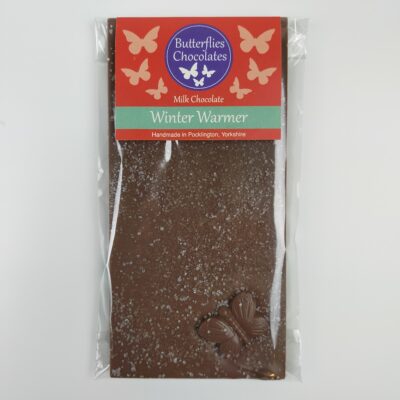 Winter Warmer Milk Chocolate Bar - Large