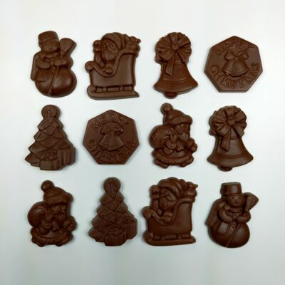 Milk Chocolate Christmas Shapes